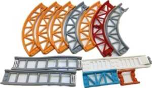 "LEGO Roller Coaster Track Pack Mixed Colours"