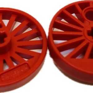 "LEGO Trains Wheels Pack of 2 Red"