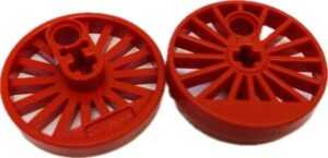 "LEGO Trains Wheels Pack of 2 Red"