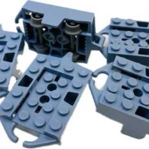 LEGO Roller Coaster Car Pack of 5 Sand Blue