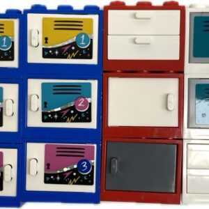 "LEGO Cupboard 2x3x2 Fun Pack in mixed colours"