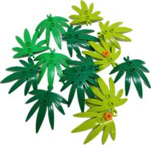 LEGO Plant Swordleaf Palm Leaves Pack of 14