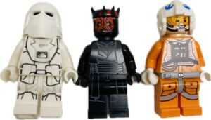 LEGO Star Wars Minifigure Fun Pack collection.