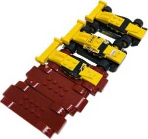 LEGO McDonalds Happy Meal Toy Racer Car Pieces Fun Pack displayed.