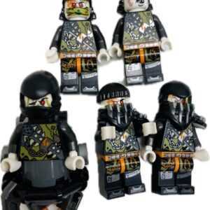 "LEGO Minifigure Fun Pack Ninjago Villains collection"