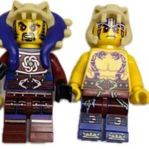 LEGO Minifigure Fun Pack Ninjago Villains display.