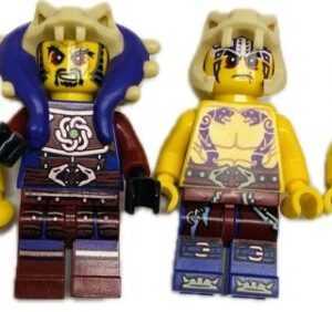 LEGO Minifigure Fun Pack Ninjago Villains displayed.