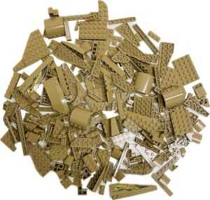 "LEGO Tan Fun Pack Mixed Pieces Bricks"