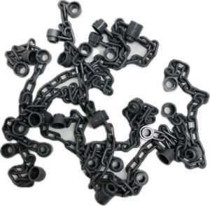 LEGO Chains Dark Bluish Grey Pack displayed.