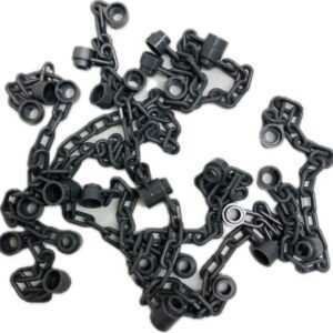 "LEGO Chains Dark Bluish Grey Pack displayed."