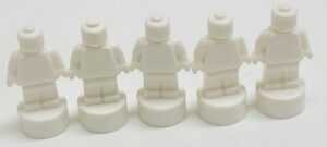 LEGO Statuette / Trophy Pack of 5 White