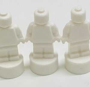 LEGO Statuette / Trophy Pack of 5 White