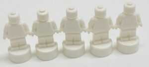 "LEGO Statuette/Trophy Pack of 5 White"