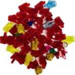 "LEGO Crystals Gems Jewels Gold Mixed Pack"