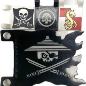 LEGO Pirates/Ninjago Flag Fun Pack display.