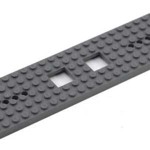 "LEGO Dark Bluish Grey Train Base 6x24"