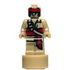 LEGO Pirates of the Caribbean Jack Sparrow Voodoo Doll Statuette.