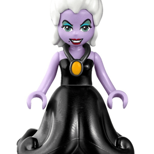 LEGO Disney Ursula Minidoll with vibrant details.