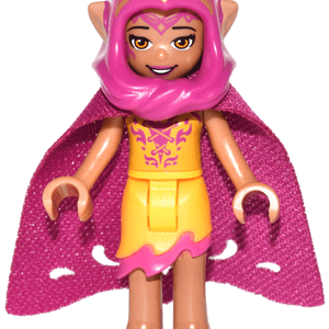 "LEGO Elves Azari Firedancer Minidoll figure displayed"