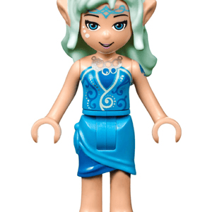 "LEGO Elves Naida Riverheart Minidoll in action."