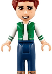 "LEGO Friends Daniel Minidoll in vibrant colors."