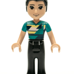 LEGO Friends Robert Minidoll smiling and posing