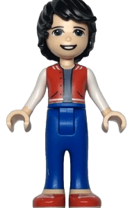 LEGO Friends Jackson Minidoll in vibrant outfit.