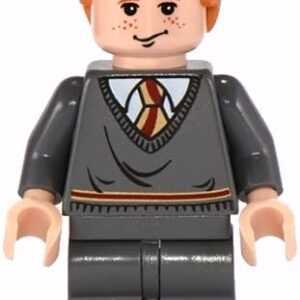 LEGO Harry Potter Ron Weasley Minifigure display.