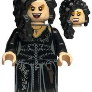 LEGO Harry Potter Bellatrix Lestrange Minifigure detail.