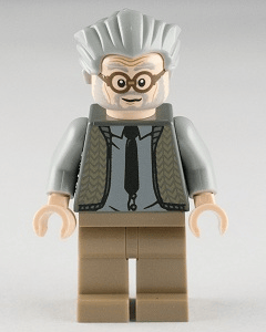 LEGO Harry Potter Ernie Prang Minifigure displayed.