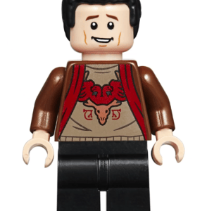 "LEGO Harry Potter Viktor Krum Minifigure displayed"