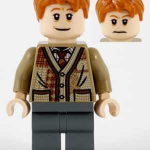 LEGO Harry Potter Arthur Weasley Minifigure displayed.