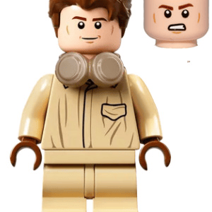 "LEGO Harry Potter Cedric Diggory Minifigure display"