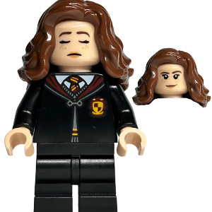 LEGO Harry Potter Hermione Granger Minifigure displayed.