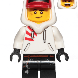 "LEGO Hidden Side Jack Davids Minifigure design."