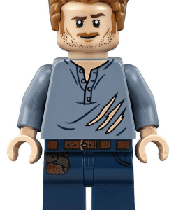 "LEGO Jurassic World Owen Grady Minifigure detail"