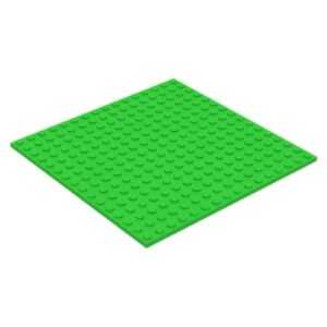 "LEGO 16×16 Plate Bright Green image"