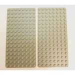 LEGO Vintage 8x16 Baseplate Pack of 2.