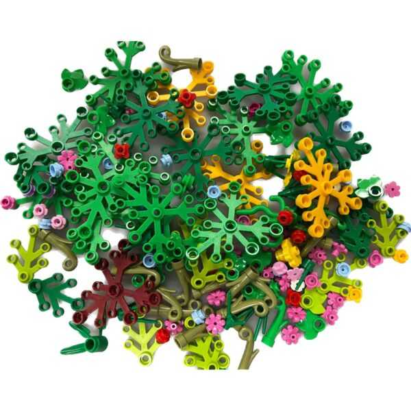 "LEGO Plant Mixed Bag of Leaves, Flowers & Foliage!"