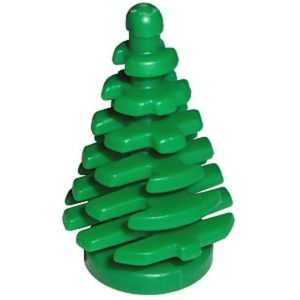 Alt text: "LEGO Plant Small Pine Tree Green model."