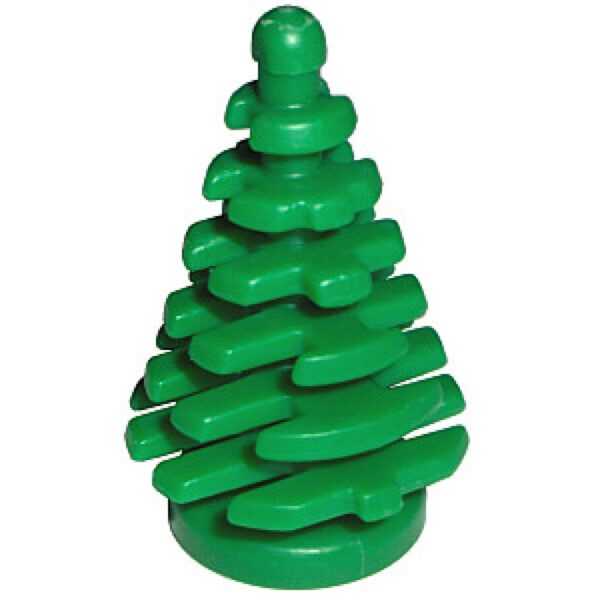 Alt text: "LEGO Plant Small Pine Tree Green detail"