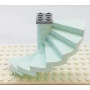 "LEGO Spiral Stairs Light Aqua set"