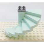 "LEGO Spiral Stairs Light Aqua set"