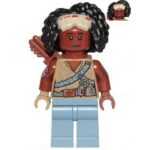 "LEGO Star Wars Jannah Minifigure in detail."