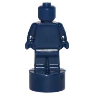 "LEGO Statuette / Trophy Dark Blue design"