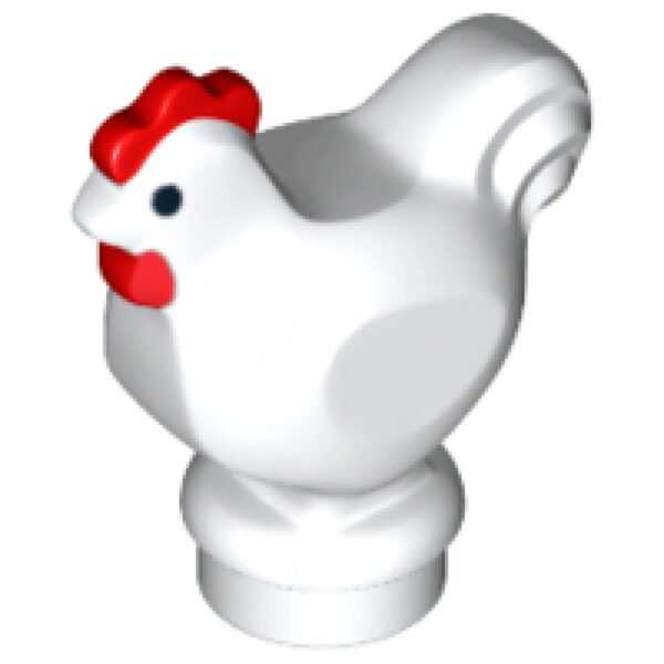 "LEGO Animal White Chicken, brand new figure"