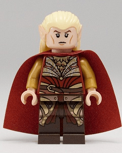 LEGO Lord Of The Rings Haldir Minifigure front view