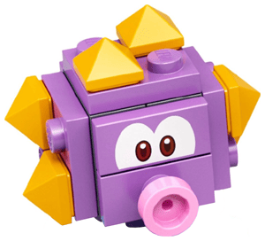 "LEGO Super Mario Urchin Brick Built Minifigure"