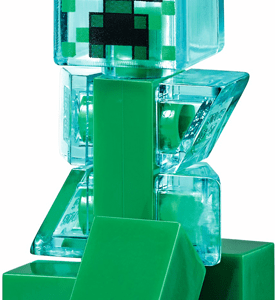 LEGO Minecraft Charged Creeper Minifigure details.