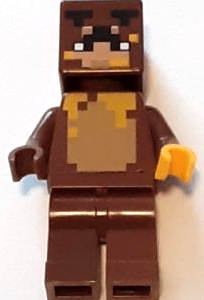 LEGO Minecraft Honey Bear Minifigure displayed.